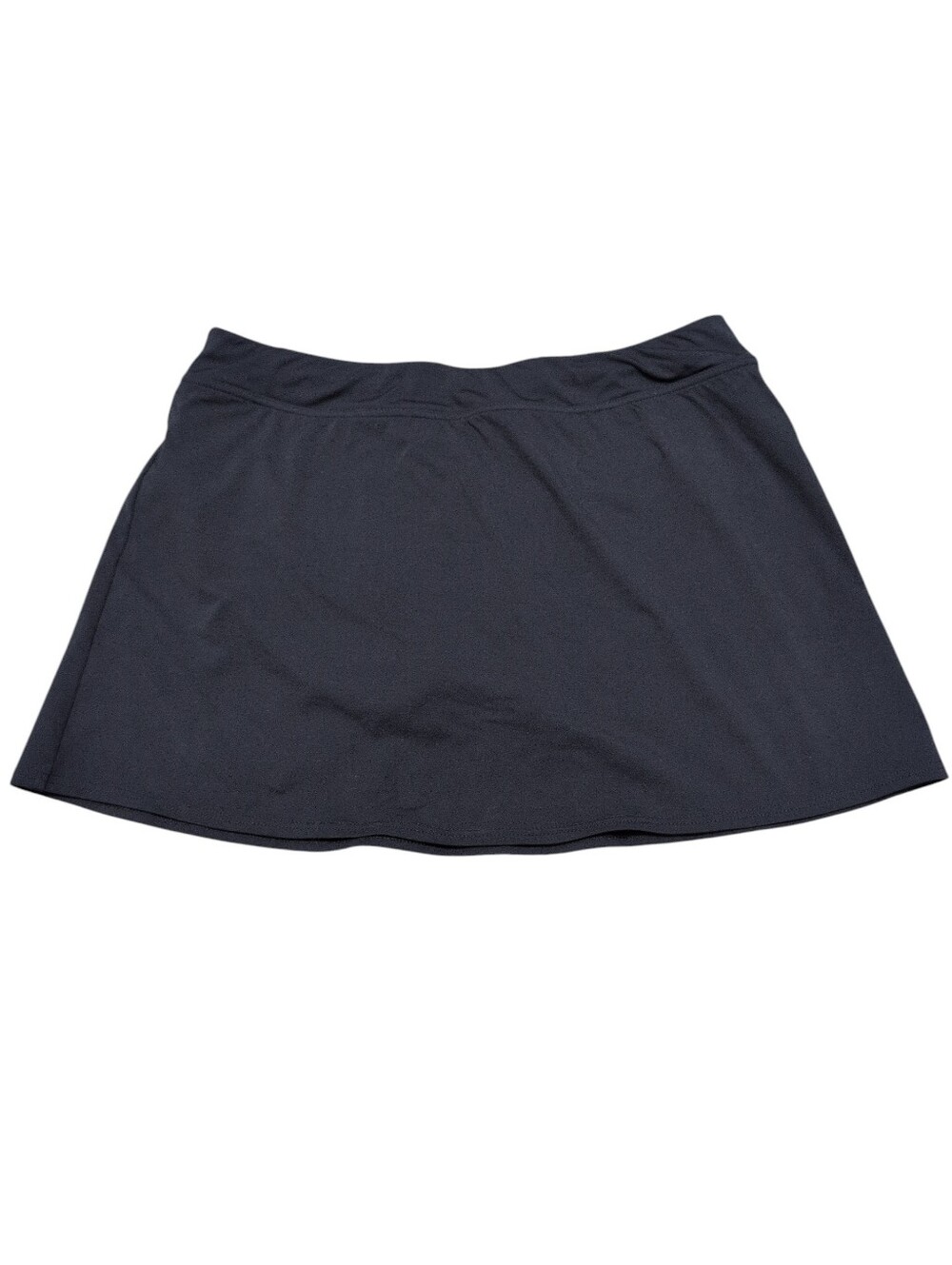 Lands End Swim Skirt Black Size 12